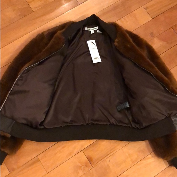Elizabeth & James Faux Fur Ellington Jacket - NWT - Picture 4 of 5